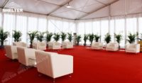 SHELTER Event Marquee Tent - Commercial Marquees - Reception Hall - Temporary Lounge Tent -95