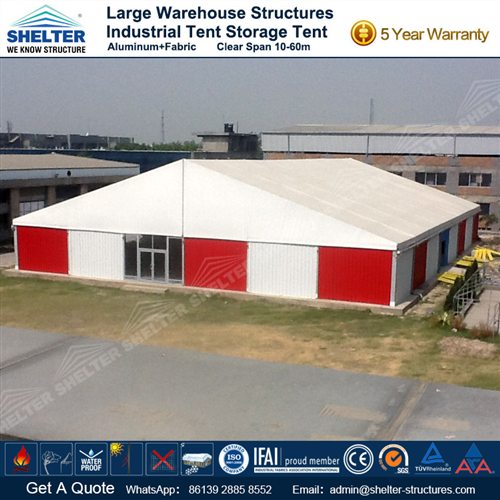 Warehouse Tent Clear Spans 30m for Sale