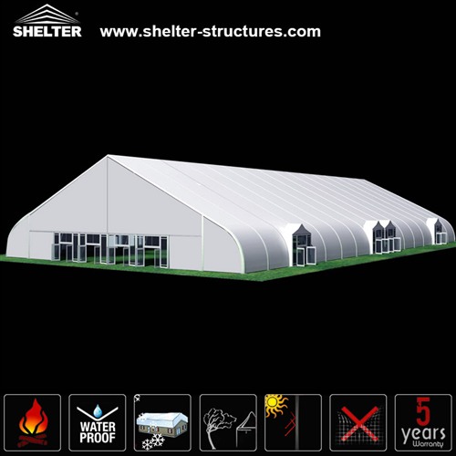 35m TFS Hangar Tent Tensioned Fabric Structures