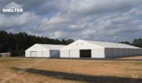 SHELTER temporary workshop Warehouse Tent - Temporary Storage Building - Fabric Structures for Industrial Use -45