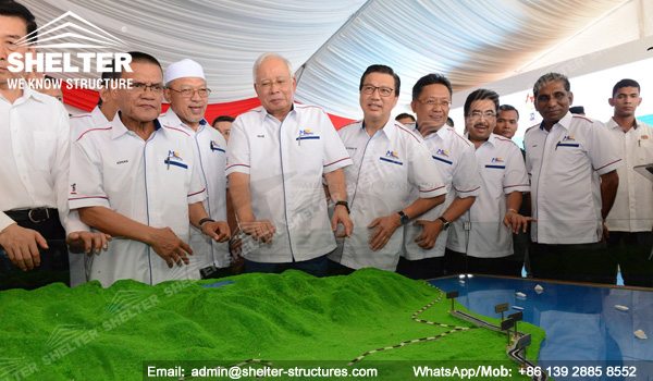 SHELTER Provides Clear Span Structures for ECRL Malaysia