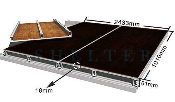 Technical Data of Shelter Cassette Floor - Shelter Structures